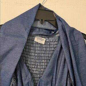 African Attire Blue Dress